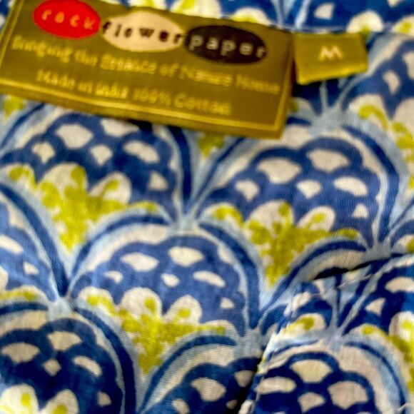 RockFlowerPaper 100% cotton patterned tunic size M - Picture 6 of 6